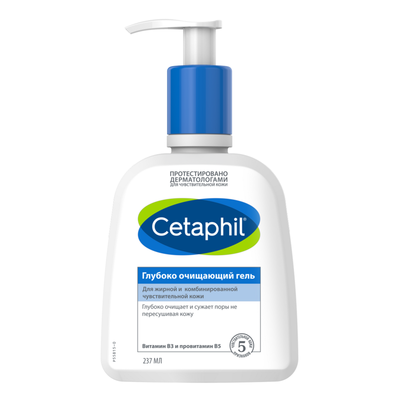 Cetaphil® Глубоко очищающий гель | Cetaphil Russia